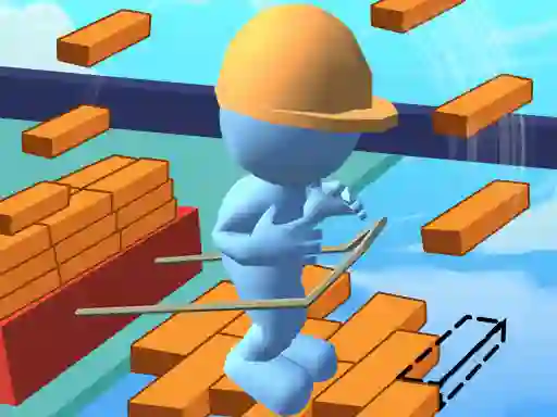 खेल Brick Rush 3D ऑनलाइन