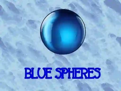 खेल Blue spheres ऑनलाइन