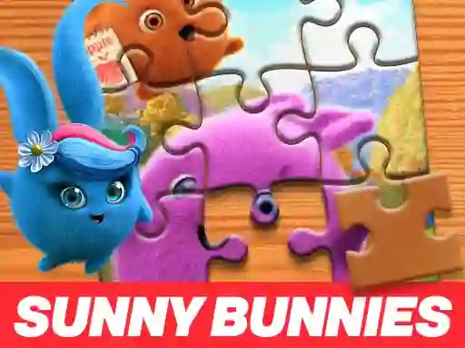 खेल Sunny Bunnies Jigsaw Puzzle ऑनलाइन