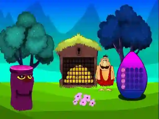 खेल Caveman Treasure Escape ऑनलाइन
