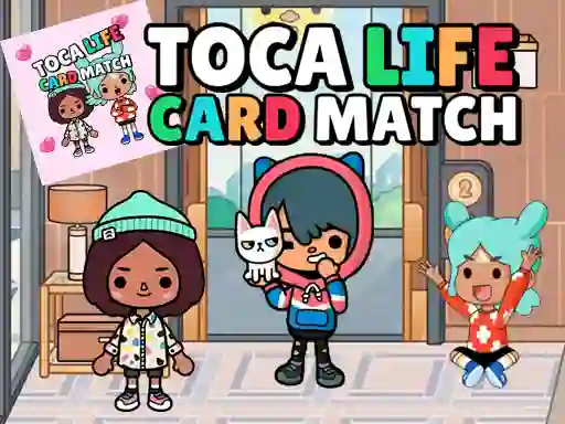 खेल Toca Life Memory Card Match ऑनलाइन