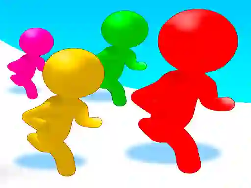 खेल Stickmen Color Run Switch ऑनलाइन