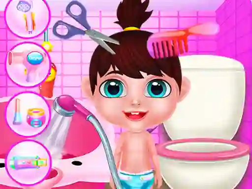 खेल Baby Girl Daily Care ऑनलाइन