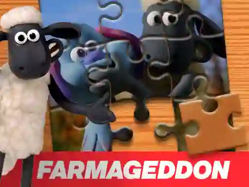 खेल  A Shaun the Sheep Movie Farmageddon Jigsaw Puzzle ऑनलाइन