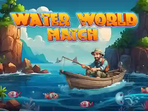 खेल Water World Match ऑनलाइन