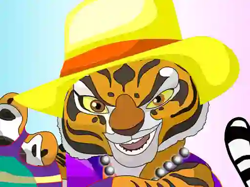 खेल Kung Fu Panda Master Tigress ऑनलाइन