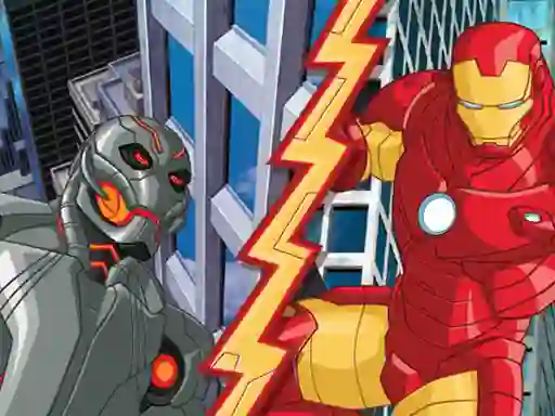 खेल Avengers Iron Man Rise of Ultron 2 ऑनलाइन