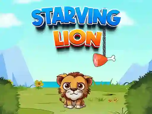 खेल Starving Lion ऑनलाइन