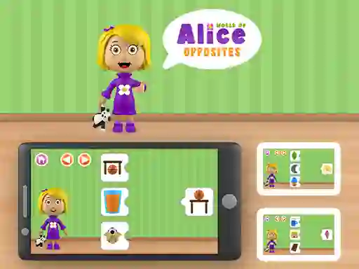 खेल World of Alice Opposites ऑनलाइन