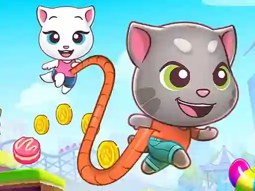खेल Tom & Angela Jump ऑनलाइन