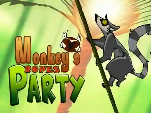 खेल Monkey's ropes party ऑनलाइन