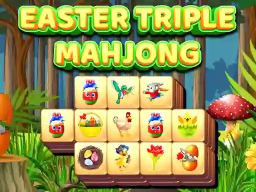 खेल Easter Triple Mahjong ऑनलाइन
