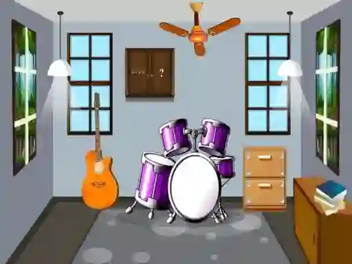खेल Musician House Escape ऑनलाइन