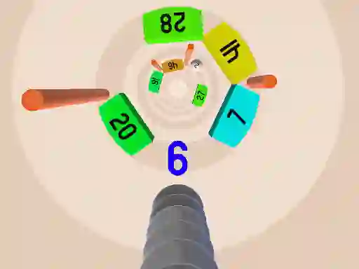 खेल Snake vs Balls ऑनलाइन