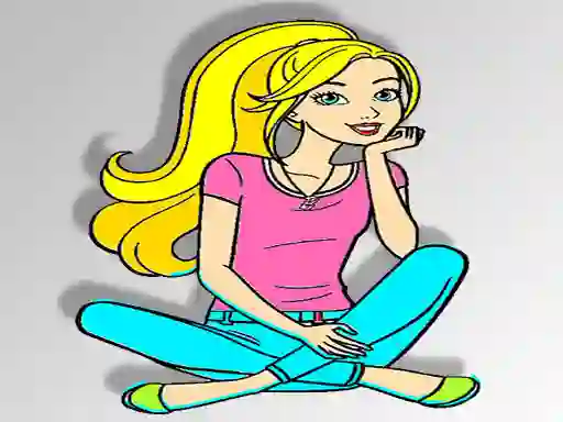 खेल Barbie Coloring ऑनलाइन