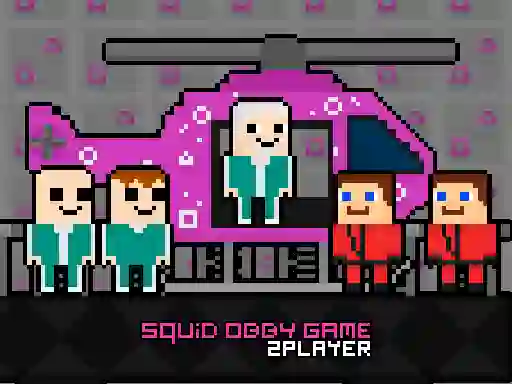 खेल Squid Obby Game 2Player ऑनलाइन