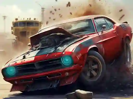 खेल Extreme Car Crush ऑनलाइन