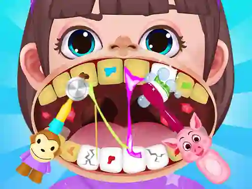 खेल Baby Hospital Dentist Caring ऑनलाइन