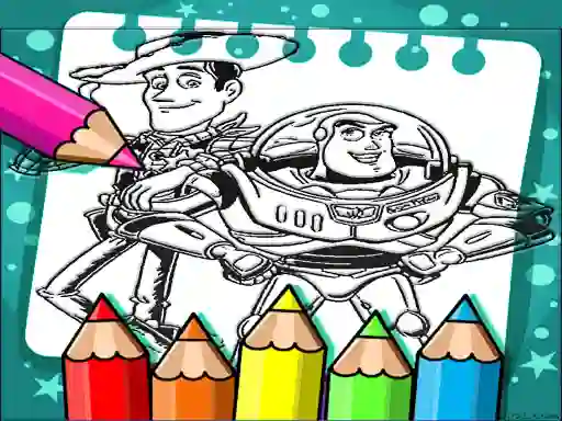 खेल Toy Story Coloring Book ऑनलाइन