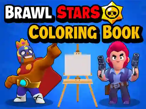 खेल Brawl Stars Coloring Books ऑनलाइन