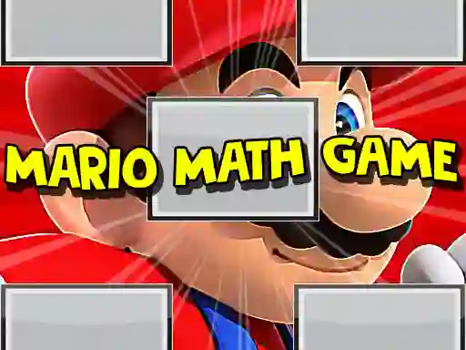 खेल Mario Math Game ऑनलाइन