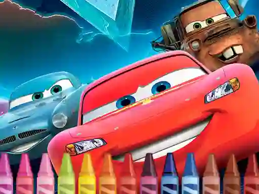खेल McQueen Coloring ऑनलाइन