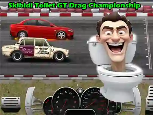 खेल Skibidi Toilet GT Drag Championship ऑनलाइन
