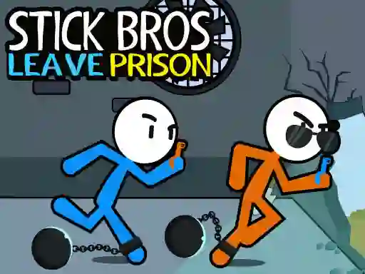 खेल Stick Bros Leave Prison ऑनलाइन