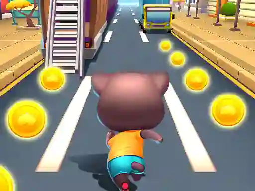 खेल Paw Puppy Kid Subway Surfers Runner ऑनलाइन