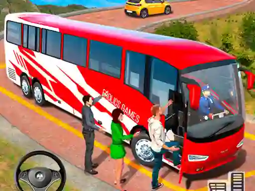 खेल Modern Bus Simulator New Parking Games ऑनलाइन