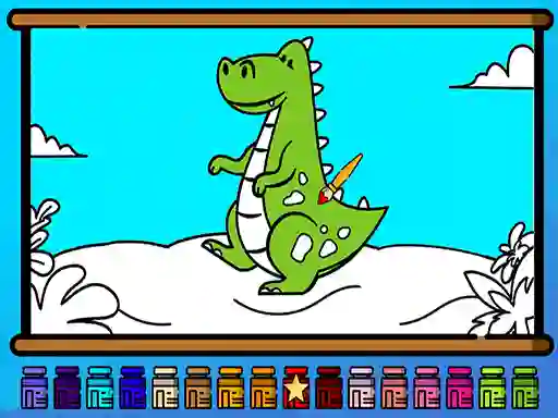 खेल Super Game Coloring ऑनलाइन
