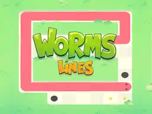 खेल Worms Lines ऑनलाइन