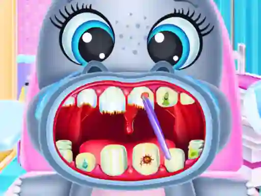 खेल Baby Hippo Dental Care ऑनलाइन
