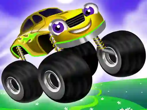 खेल Monster Trucks Game for Kids ऑनलाइन