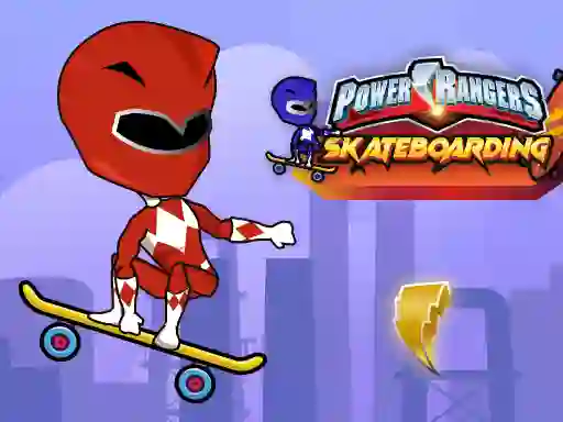खेल Power Rangers Skateboading ऑनलाइन