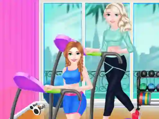 खेल Friends Fat To Fit Day ऑनलाइन