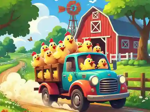 खेल CluckNRun ऑनलाइन
