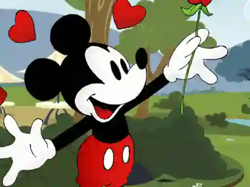 खेल Mickey Mouse Slide ऑनलाइन