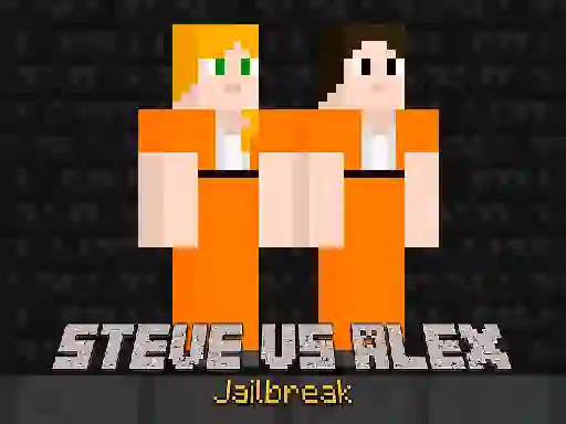 खेल Steve vs Alex Jailbreak ऑनलाइन