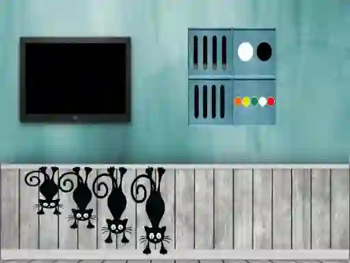 खेल Kitty House Escape ऑनलाइन