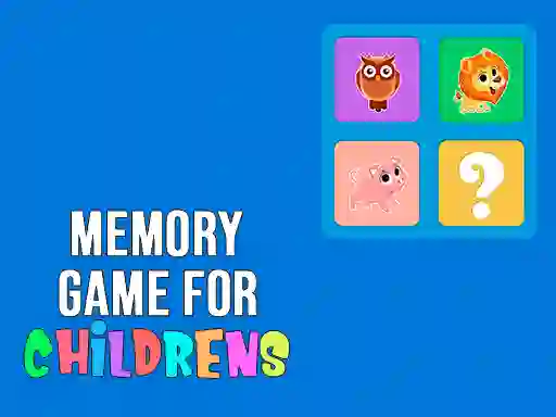 खेल Memory Game for Childrens ऑनलाइन