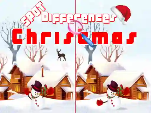 खेल Christmas 2020 Spot Differences ऑनलाइन