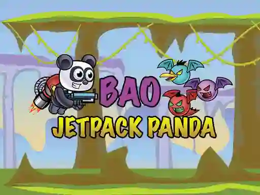 खेल Jetpack Panda Bao ऑनलाइन