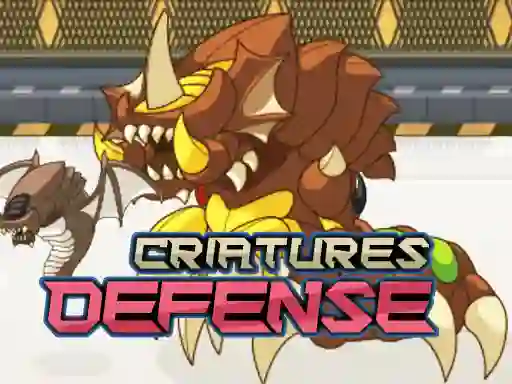 खेल Criatures Defense ऑनलाइन