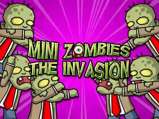 खेल Mini Zombie The Invasion ऑनलाइन