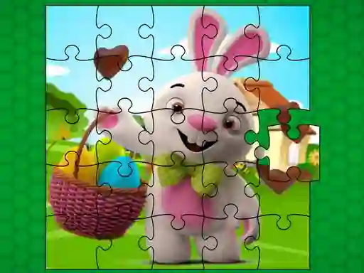 खेल Easter Bunny Eggs Jigsaw ऑनलाइन