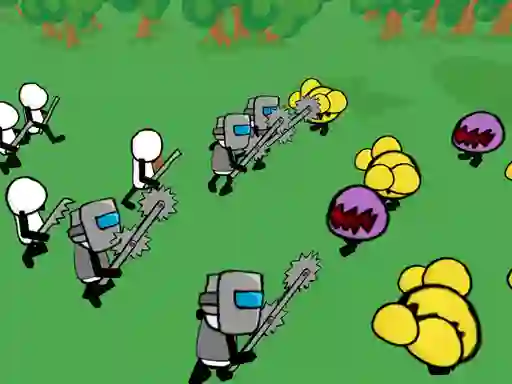 खेल Stickman Gun Battle Simulator ऑनलाइन