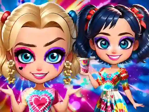 खेल Tie Dye Explosion of Color ऑनलाइन