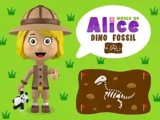 खेल World of Alice Dino Fossil ऑनलाइन