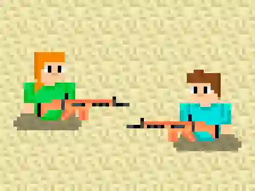 खेल BlockGunner 1 vs 1 ऑनलाइन